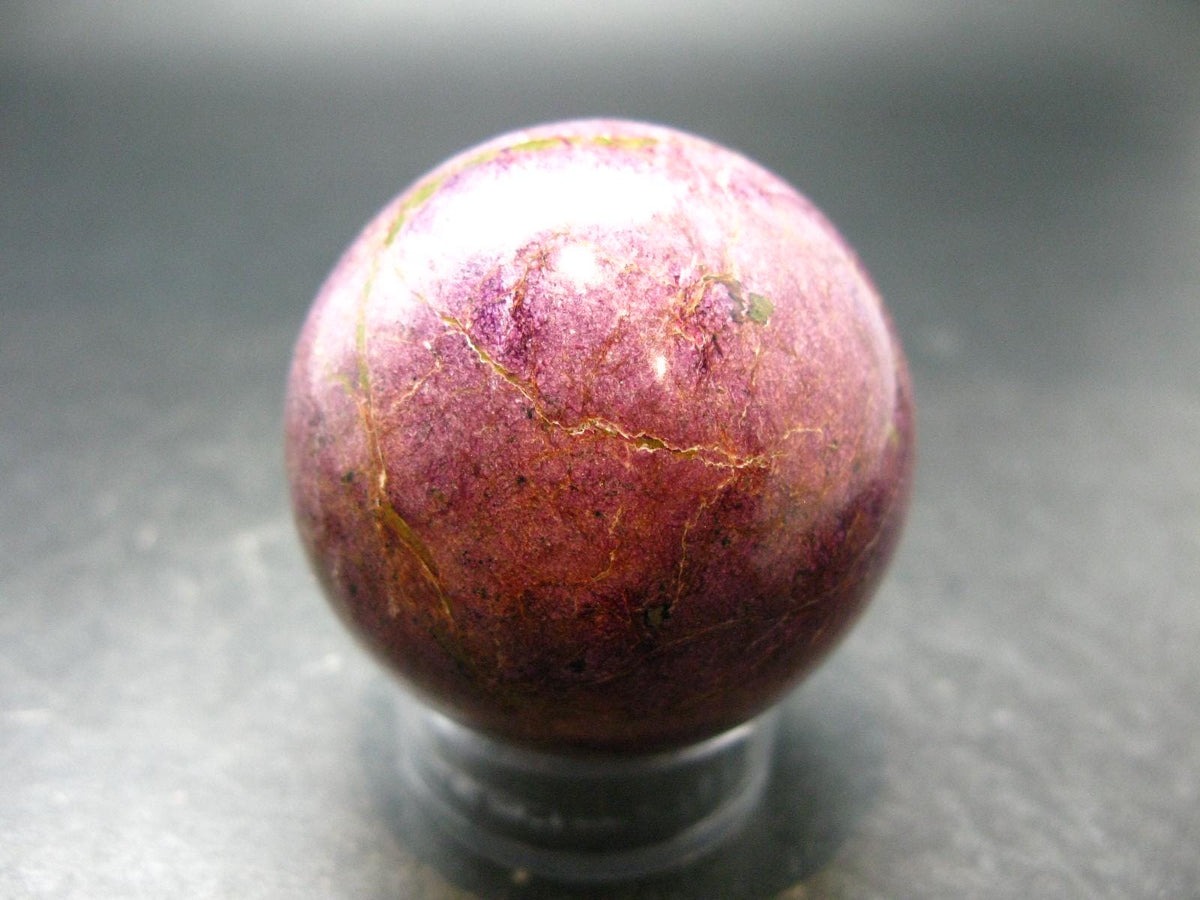 Rare Rich Purple Stichtite Sphere Ball From Australia - 1.7" - 101.12 Grams