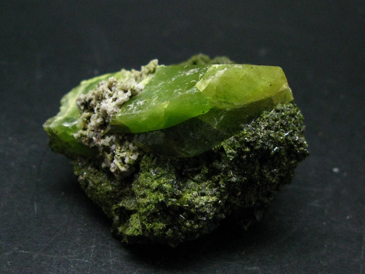 Rare Titanite Sphene Crystal Cluster From Madagascar - 2.4"