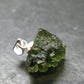 Moldavite Tektite Silver Pendant from Czech Republic - 0.7" - 1.36 Grams