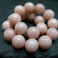 Intense Pink Calcite Genuine Bracelet ~ 7 Inches ~ 10mm Round Beads