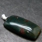 Bloodstone Silver Pendant From India - 1.4" - 4.30 Grams