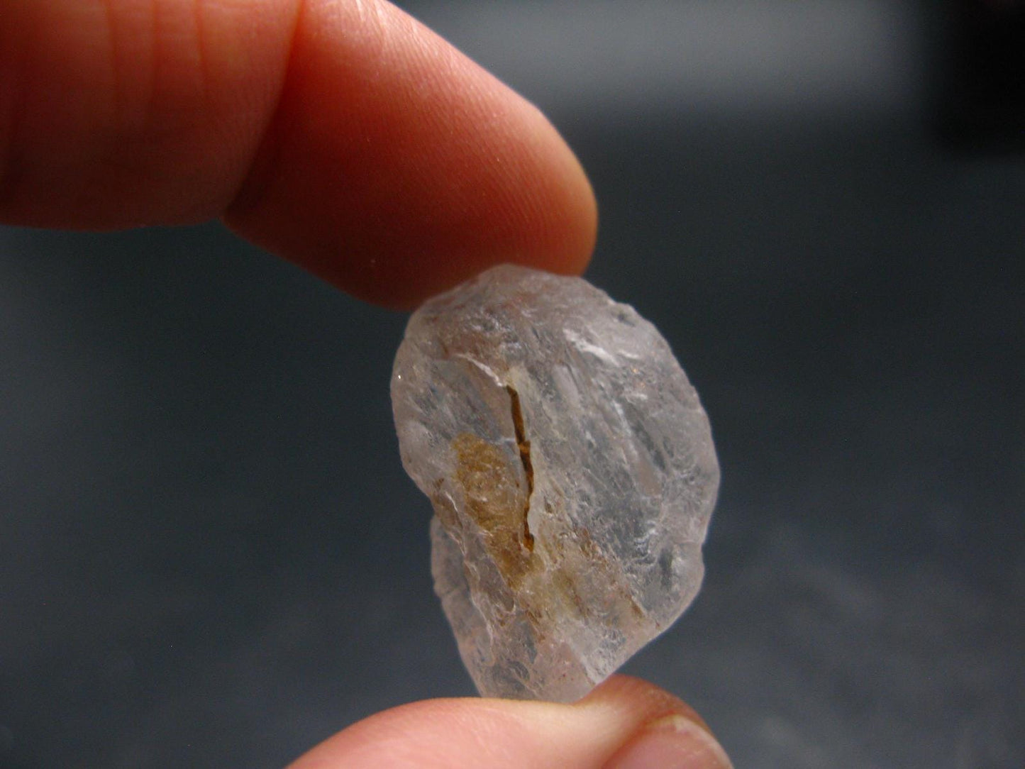 Large Clear Petalite Crystal from Brazil - 4.47 Grams - 0.9"