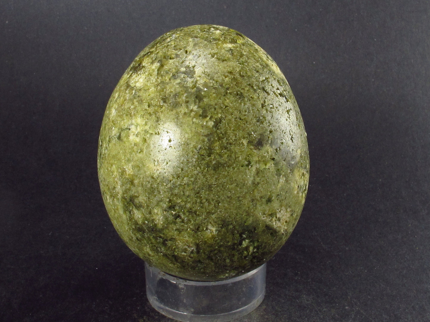 Nice Rare Epidote Egg From Peru - 2.6"