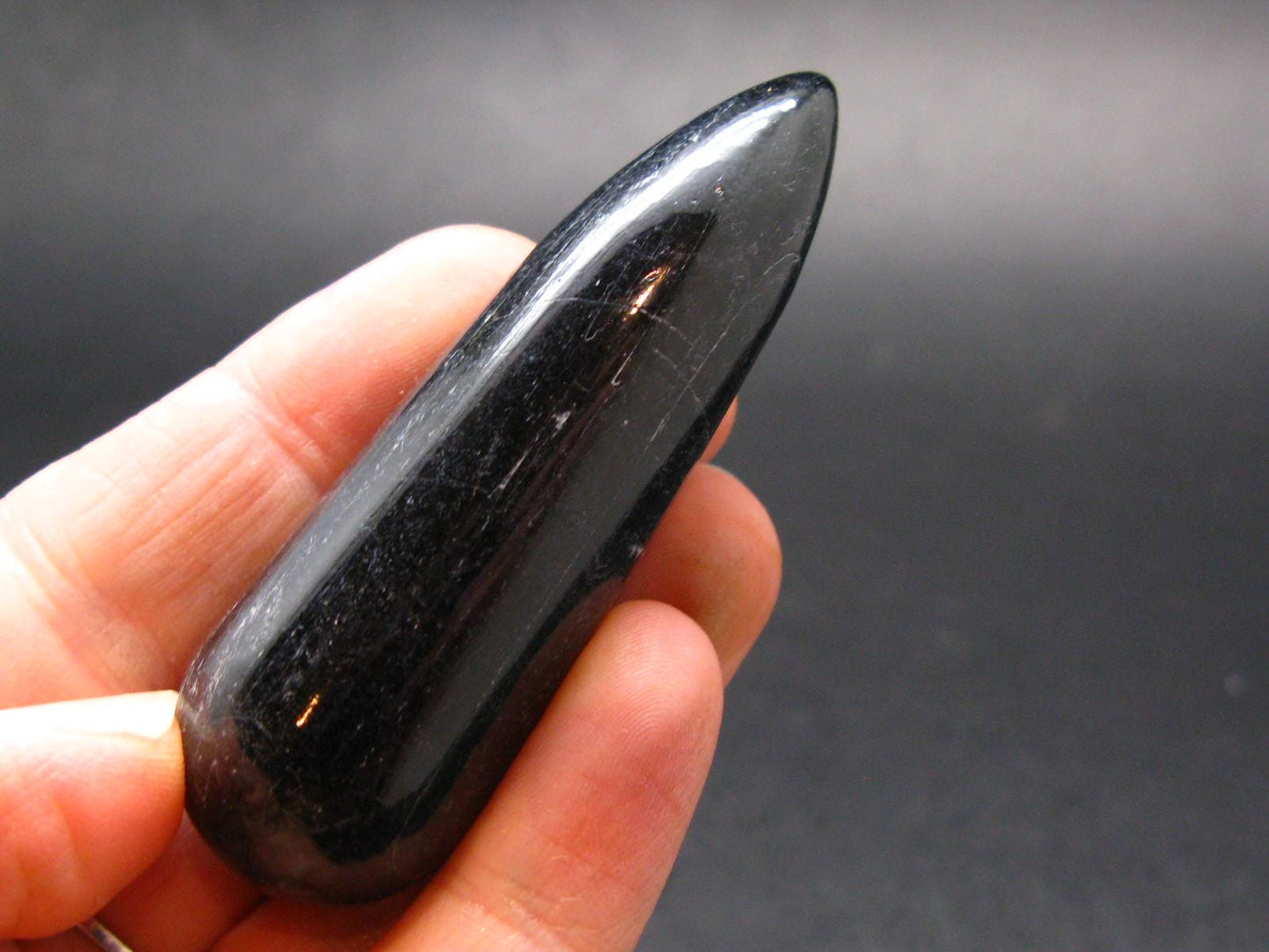 Black Tourmaline Schorl 2.5" Wand From Brazil -44.67 Grams