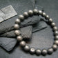 Meteorite Gibeon Genuine Bracelet ~ 7 Inches ~ 8mm Round Beads