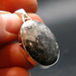 Pinolite Silver Plated Pendant from Austria - 1.4" - 5.65 Grams