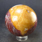 Large Cinnabar Ball Sphere from Spain - 95.6 Grams - 1.6"