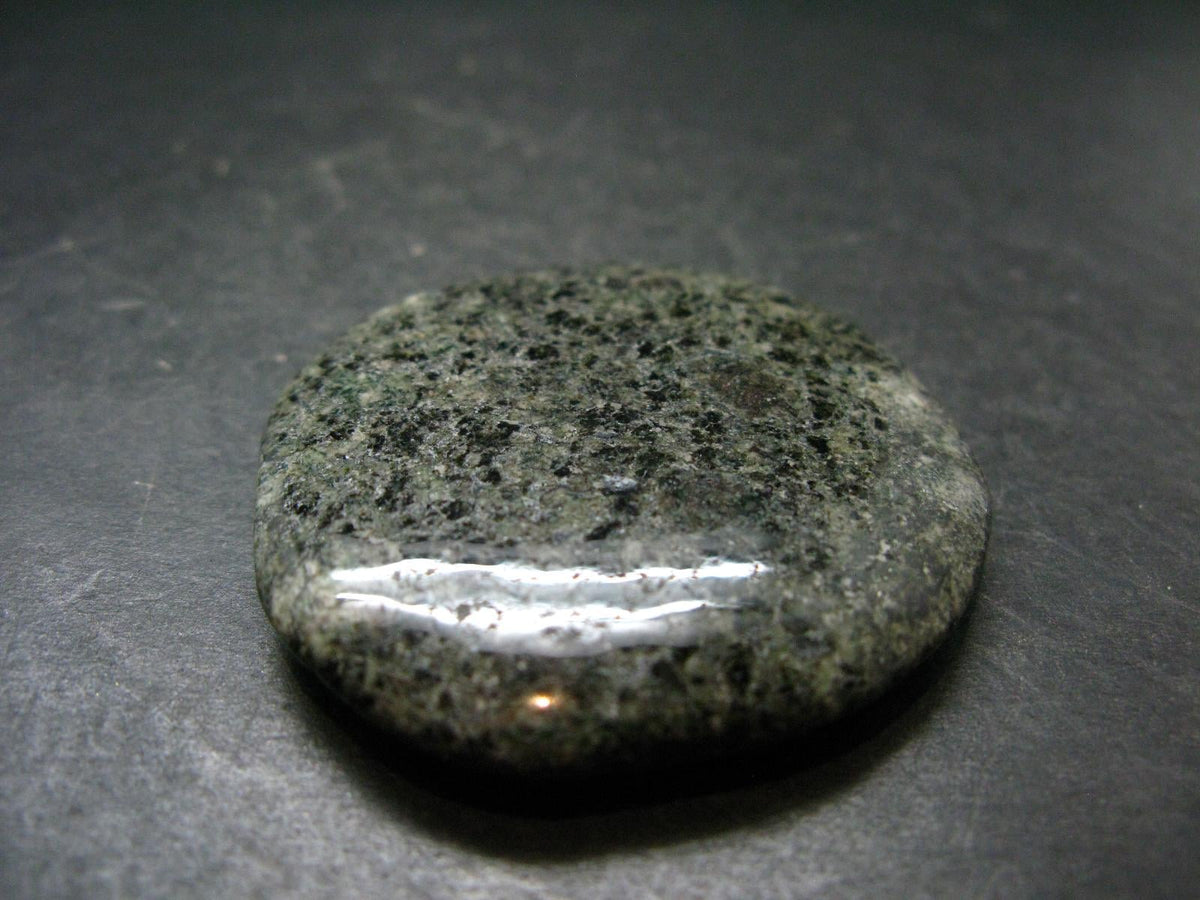 Rare Stonehenge Preseli Bluestone Tumbled Crystal From Wales UK - 1.9" - 39.81 Grams