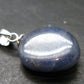 Gem Blue Sapphire Corundum Crystal Silver Pendant From Sri Lanka - 13 Carats