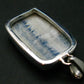 Rare Blue Scheelite Silver Pendant From Turkey - 1.5" - 9.00 Grams