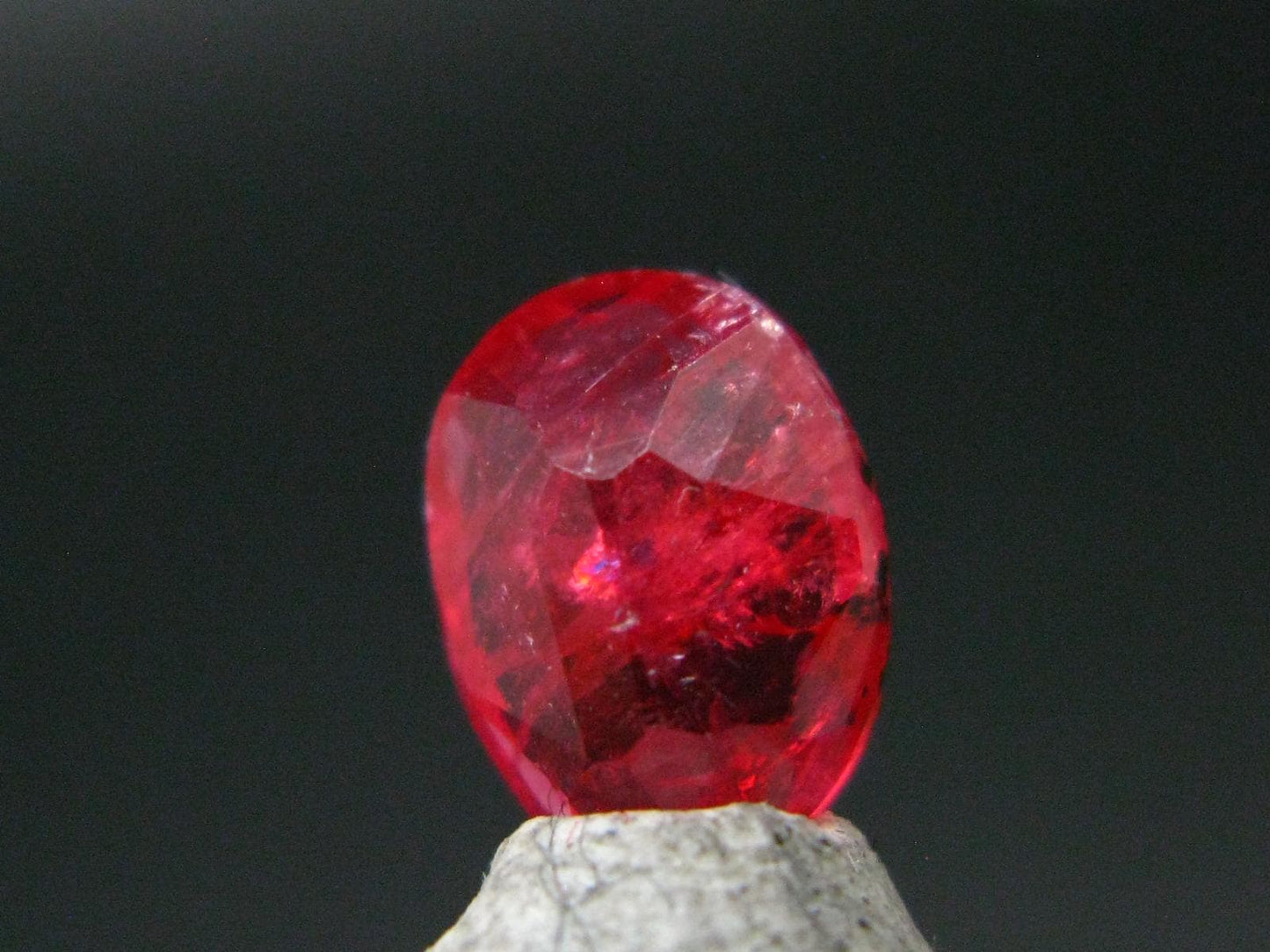 Extremely Rare Gem Rhodonite Cut Stone From Brazil - 1.96 Carats