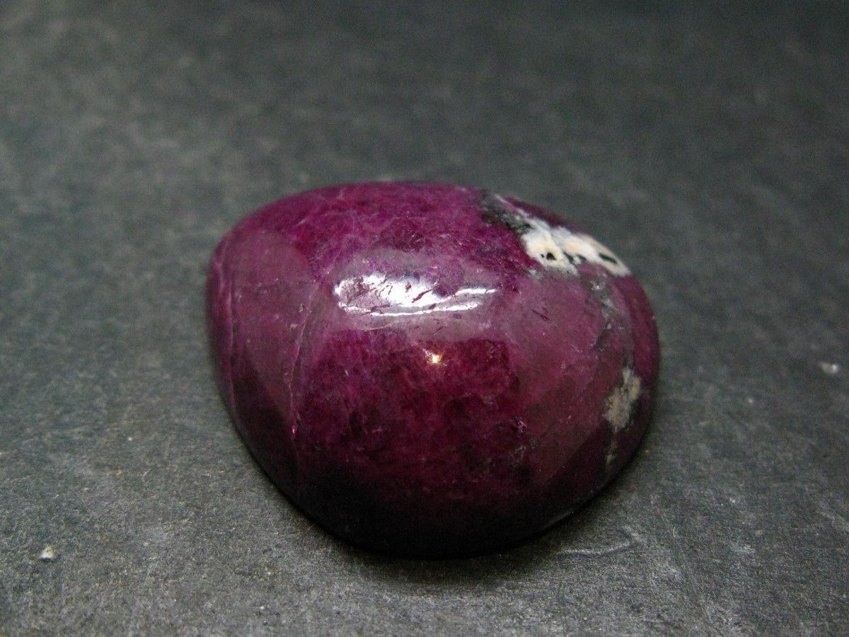 Ruby Cabochon From Tanzania - 1.3" - 21.24 Grams