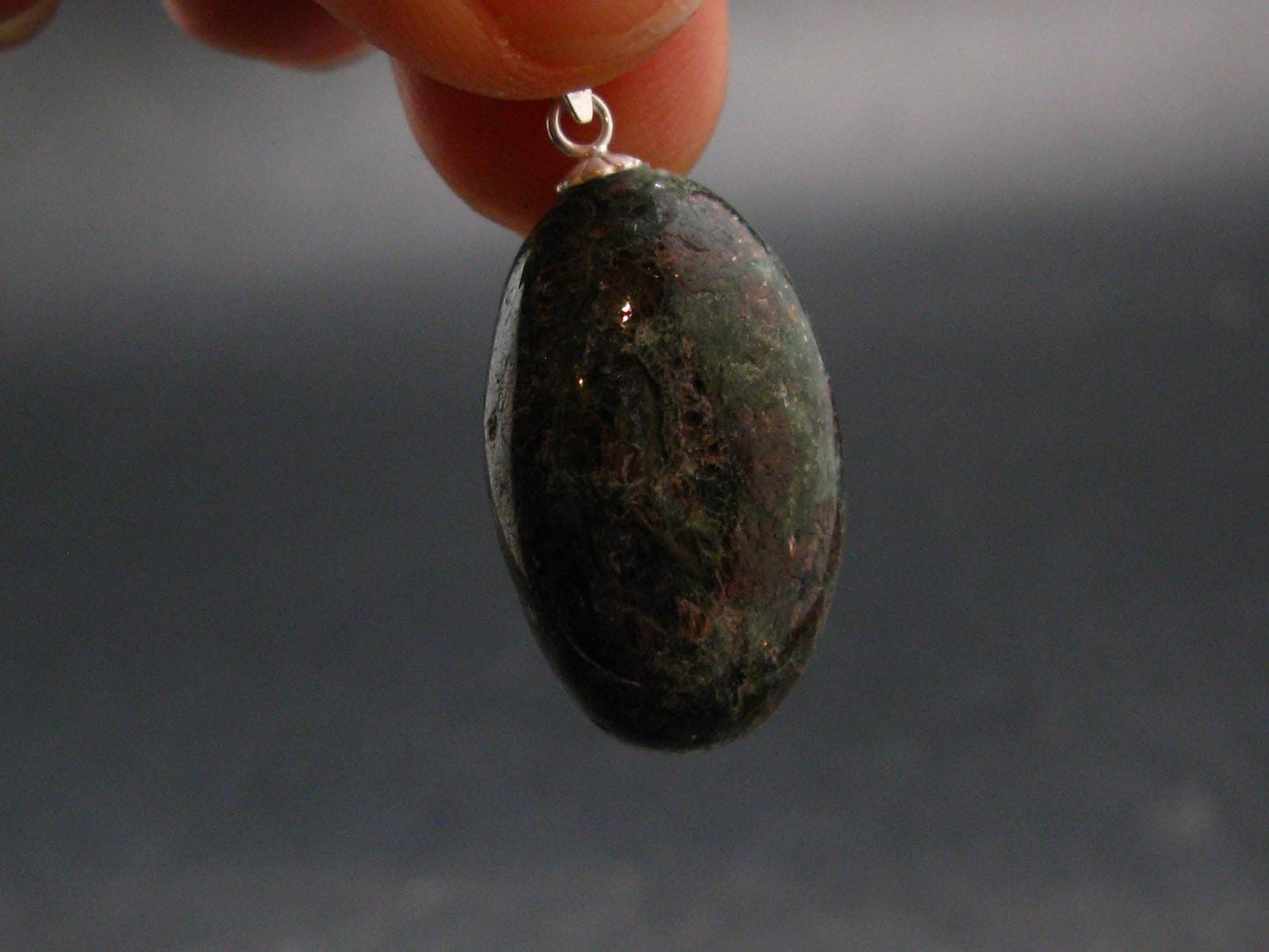 Rare Eclogite Pendant From Norway - 1.3" - 8.08 Grams