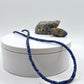 Blue Sapphire Beaded Necklace: Genuine Gemstone Jewelry, September Birthstone
