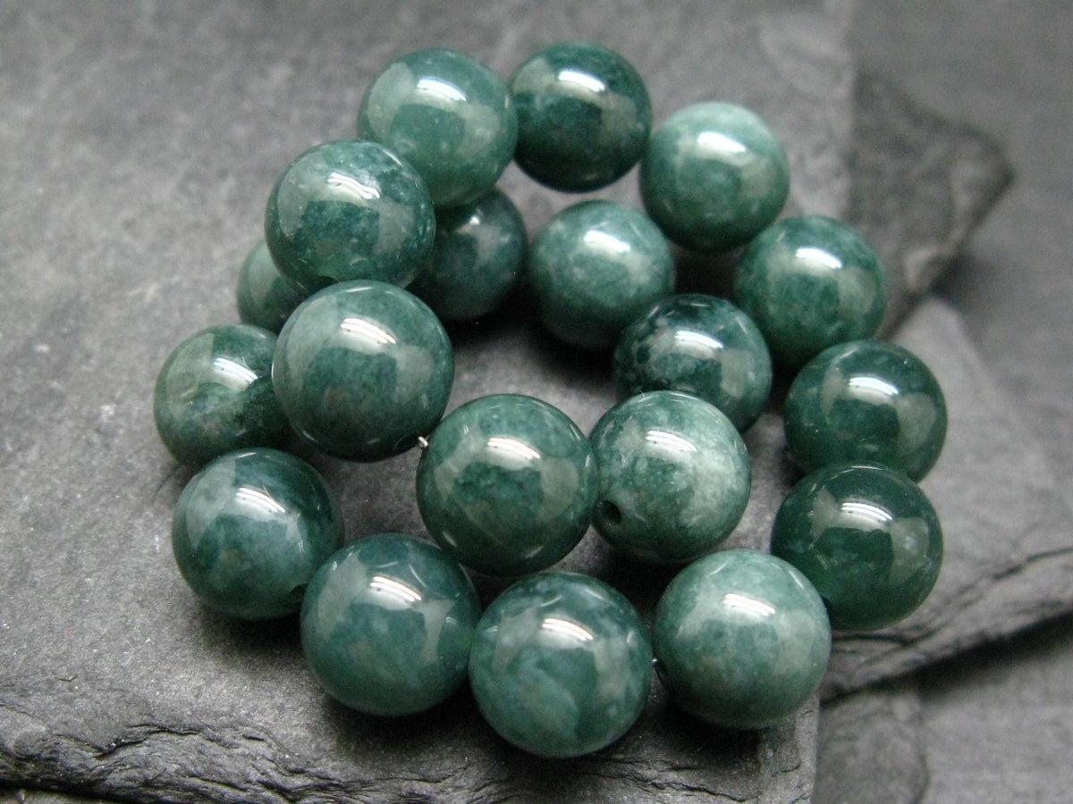 Guatemala Jade Jadeite Genuine Bracelet ~ 7 Inches ~ 10mm Round Beads