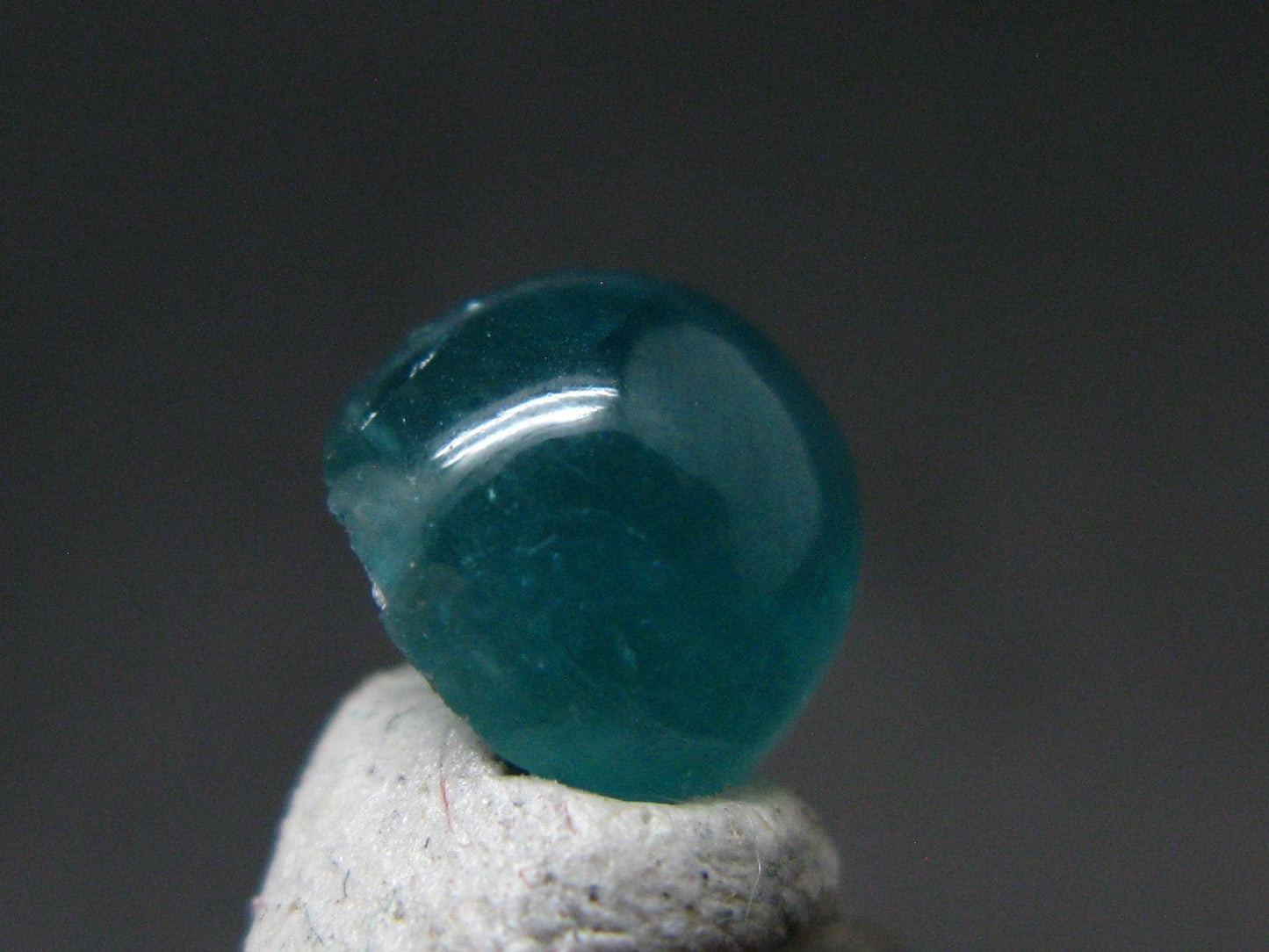 Extremely Rare Grandidierite Cabochon From Madagascar - 3.27 Carats