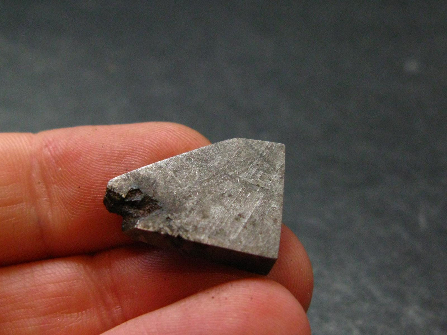 Large Gibeon Meteorite From Namibia - 0.7" - 5.80Grams