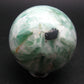 Russian Treasure from the Earth!! Pastel Emerald-Green Noble Talc & Hematite Sphere from Russia - 142 Gram - 1.8"
