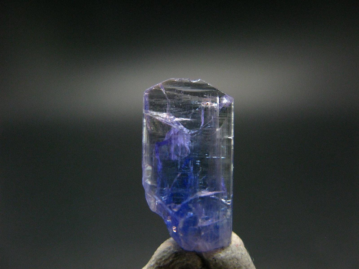 Fine Gem Tanzanite Zoisite Crystal From Tanzania - 7.30 Carats - 0.7"