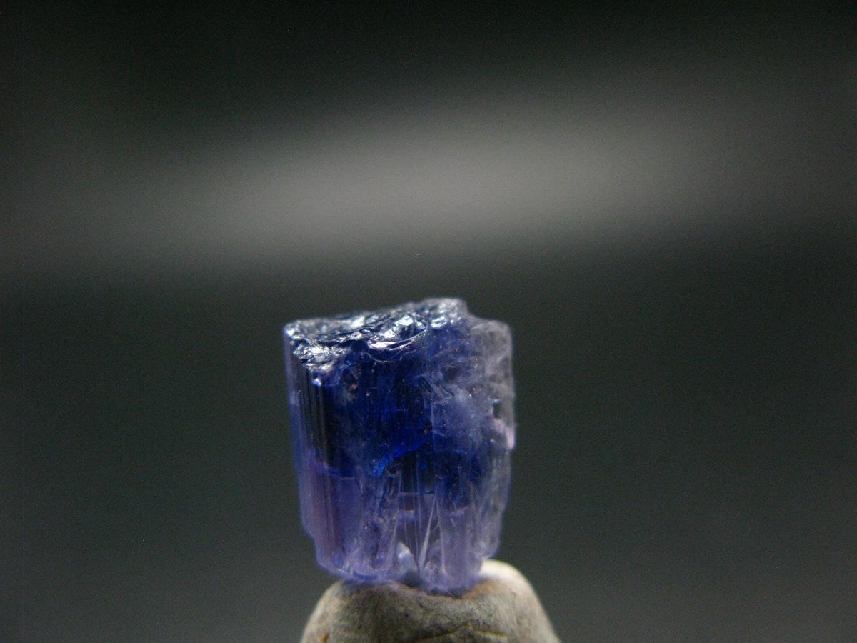 Fine Gem Tanzanite Zoisite Crystal From Tanzania - 6.20 Carats - 0.5"