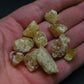 Lot of 10 Agni Gold Danburite Crystals From Tanzania