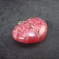 Rhodochrosite Heart Silver Pendant from Alma Colorado - 1.1" - 8.12 Grams