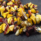 Set of 3 Natural Mookaite Tumbled Beads Necklaces From Australia - 18" Each