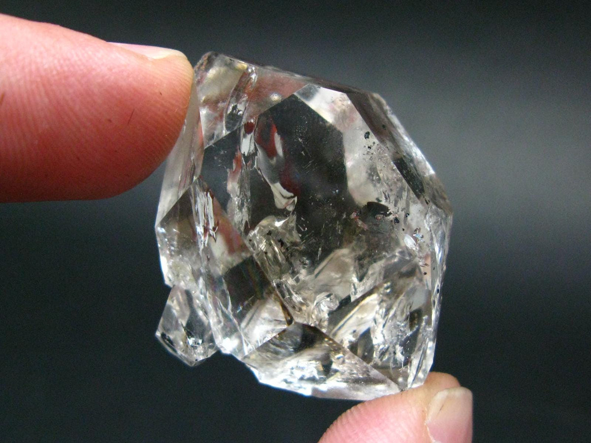 Fine Herkimer Diamond Quartz Crystal From New York - 1.5" - 24.54 Grams