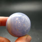 Rare Blue Lace Holly Chalcedony Agate Sphere From Malawi - 1.3"