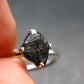 Terminated Brookite Crystal Silver Ring From Arkansas - Size 6 - 1.70 Grams