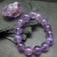 AAA Grade Lavender Amethyst Gem Genuine Bracelet ~ 7 Inches ~ 14mm Round Beads