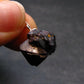 Metallic Silver Black Cuprite Sharp Octahedral Crystal Silver Pendant From Russia - 4.70 Grams