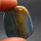 Nice Lemurian Aquatine Blue Calcite Tumbled From Argentina - 1.2" - 15.71 Grams