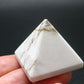 Rare White Barite Pyramid From Norway - 1.2"