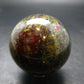 Rare Dragon Bloodstone Sphere Ball From China - 2.0"