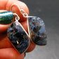 Natural Pietersite Silver Earrings from Namibia - 1.5" - 5.32 Grams