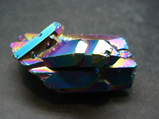 Titanium Aura Quartz Crystal From Brazil - 2.2" - 45.3 Grams