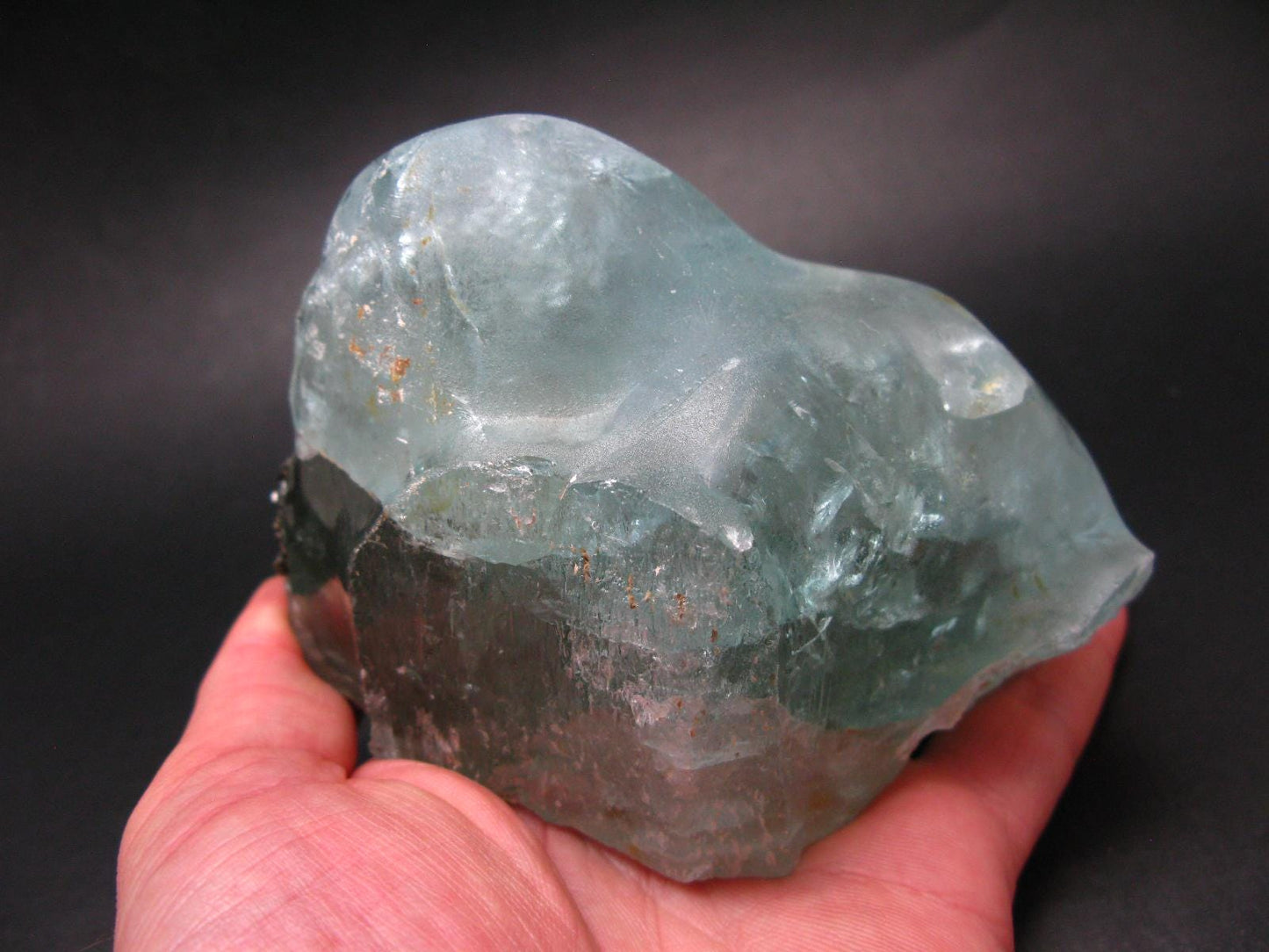Fantastic Large Blue Topaz Crystal From Brazil - 4.7" - 1086 Grams