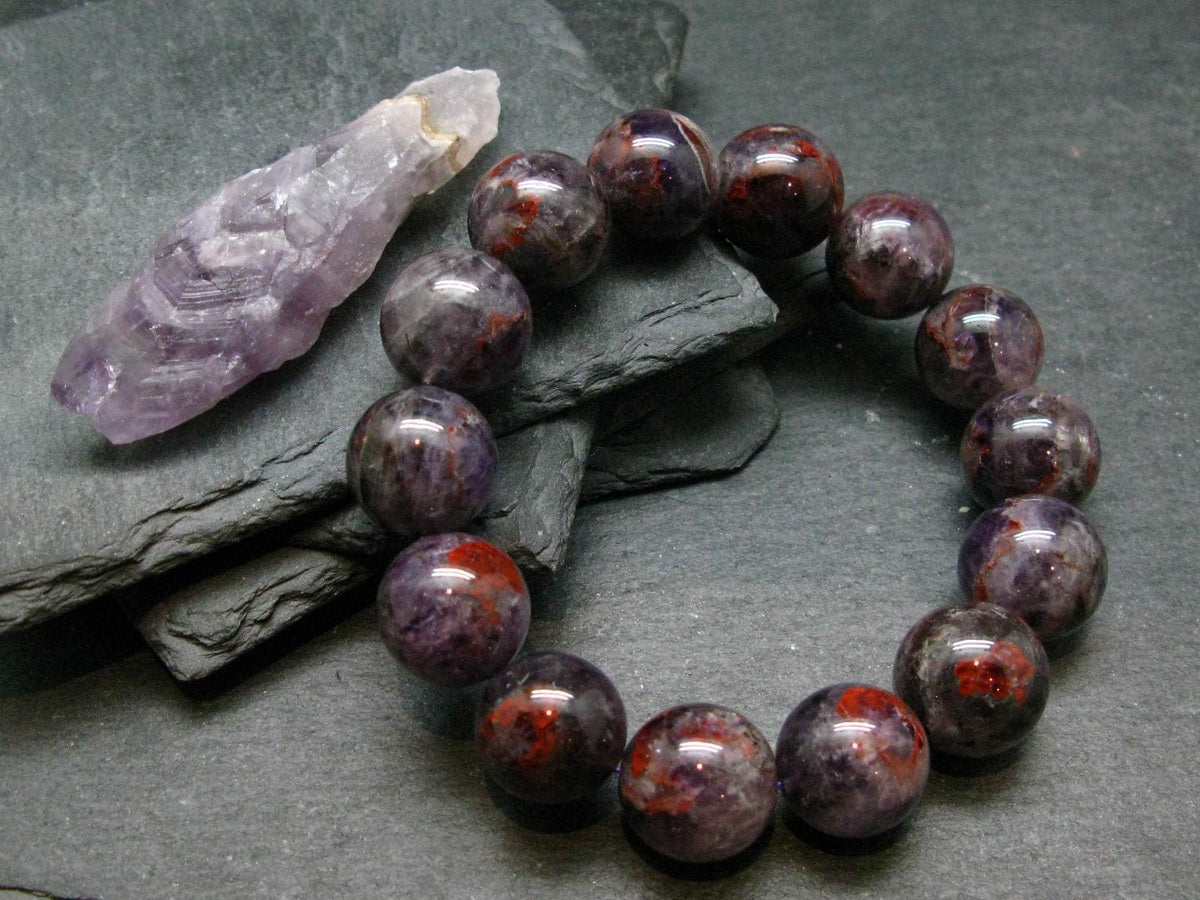 Auralite 23 Genuine Bracelet ~ 7 Inches ~ 16mm Round Beads