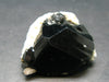 Fine Black Tourmaline Schorl Crystal From Namibia - 1.2"