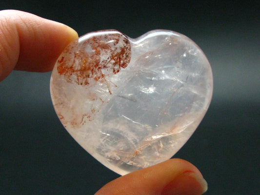 Agnitite Tumbled Heart From Madagascar - 1.5" - 38.24 Grams