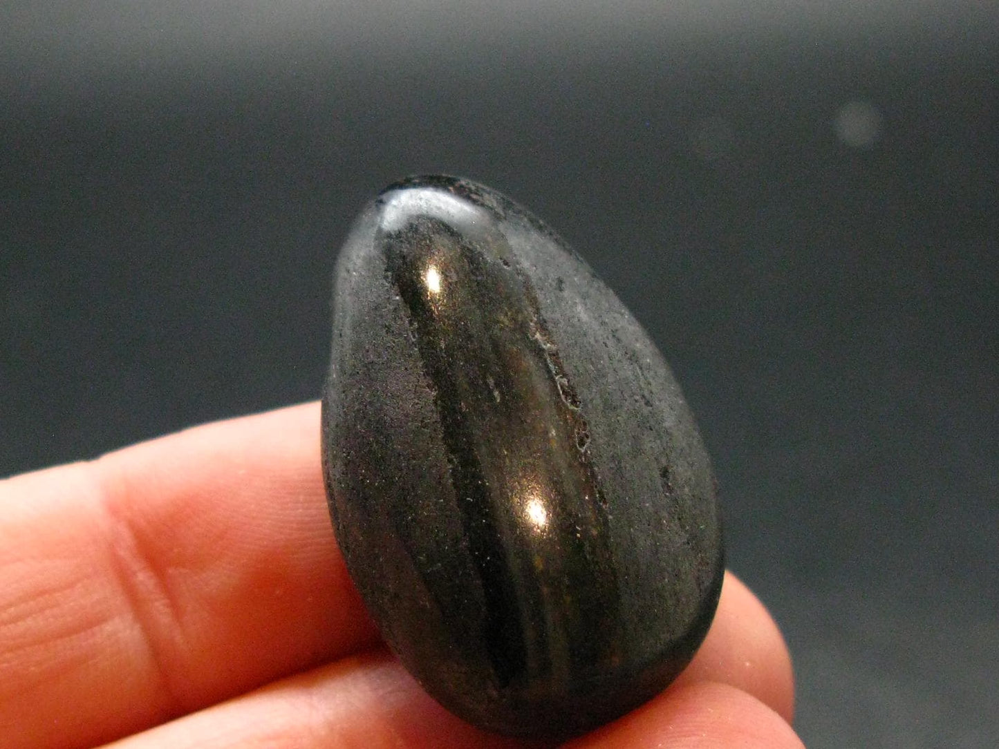Rare ISUA Stone Metal Free Pendant From Greenland - 1.1" - 12.47 Grams