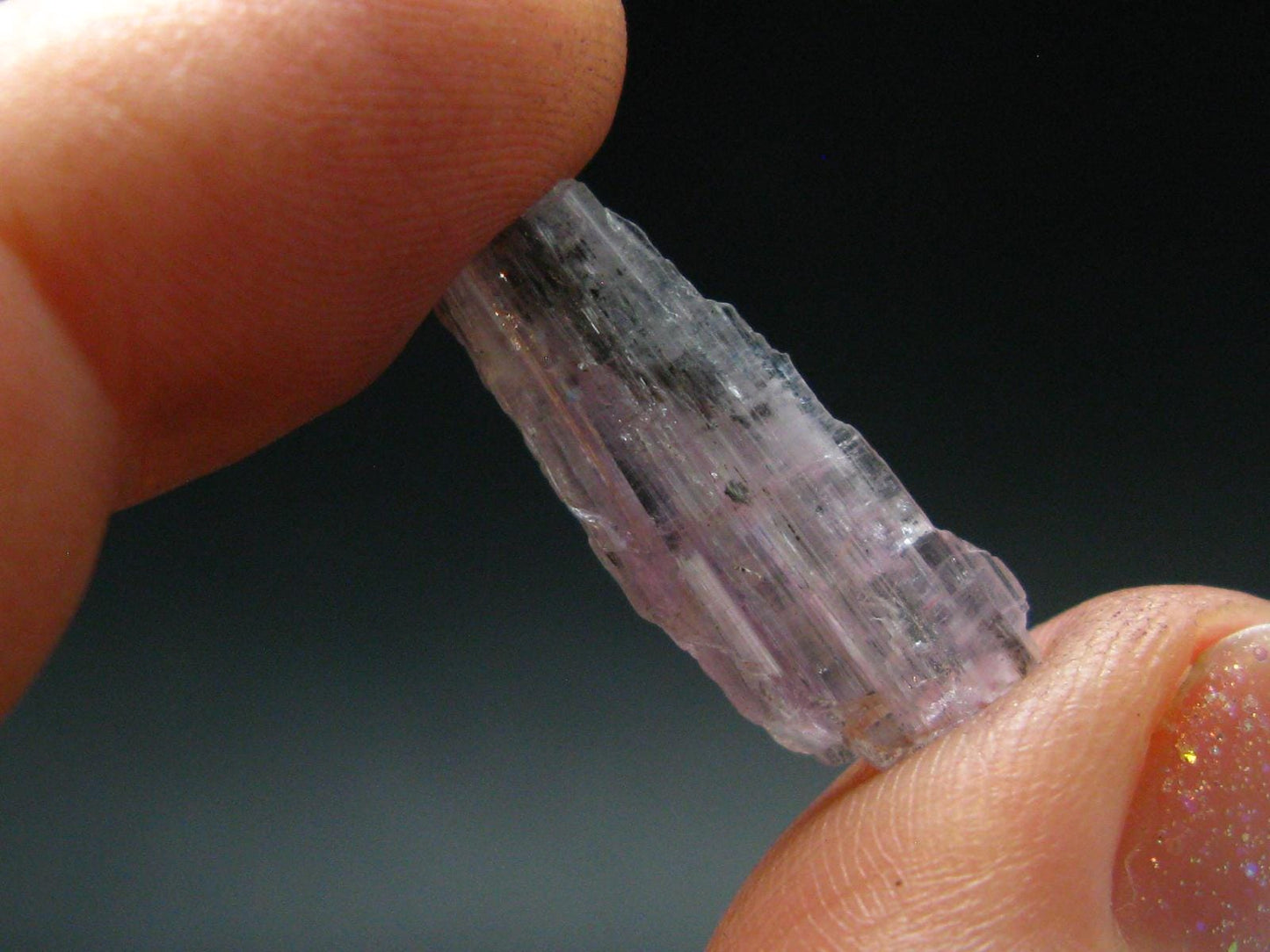 Tanzanite Gem Untreated Pink Crystal From Tanzania - 7.15 Carats -0.8"