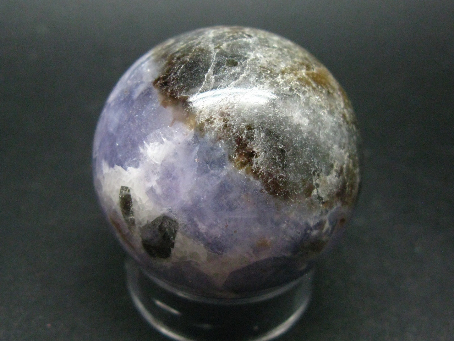 Rare Violet Scapolite Sphere Ball from Russia - 1.6"