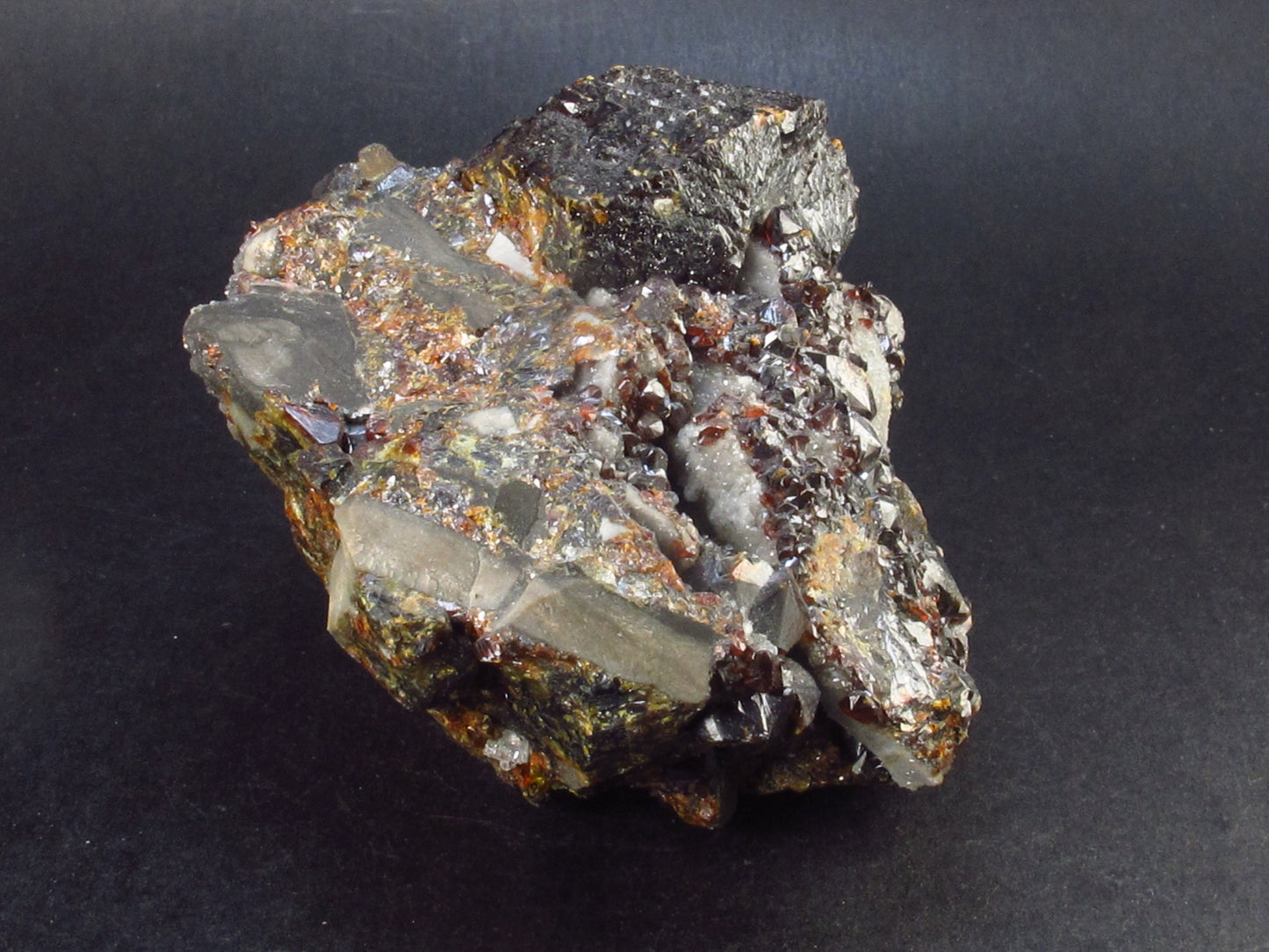 Large Gem Sphalerite Cluster from USA - 3.9" - 456 Grams