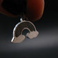 Muonionalusta Meteorite Pendant from Sweden - 0.7" - 1.89 Grams