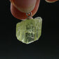 Brazilianite Crystal Silver Pendant From Brazil - 0.8" - 2.08 Grams