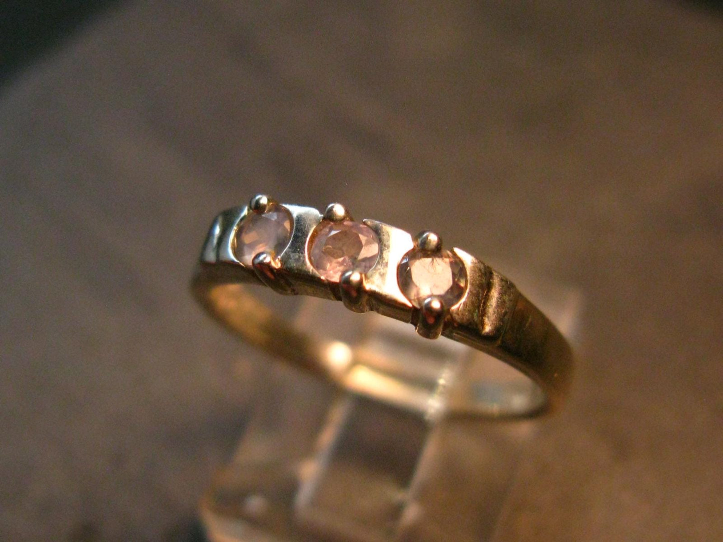 Genuine Alexandrite Gem Silver Ring From Russia - Size 7.25 - 2.25 Grams