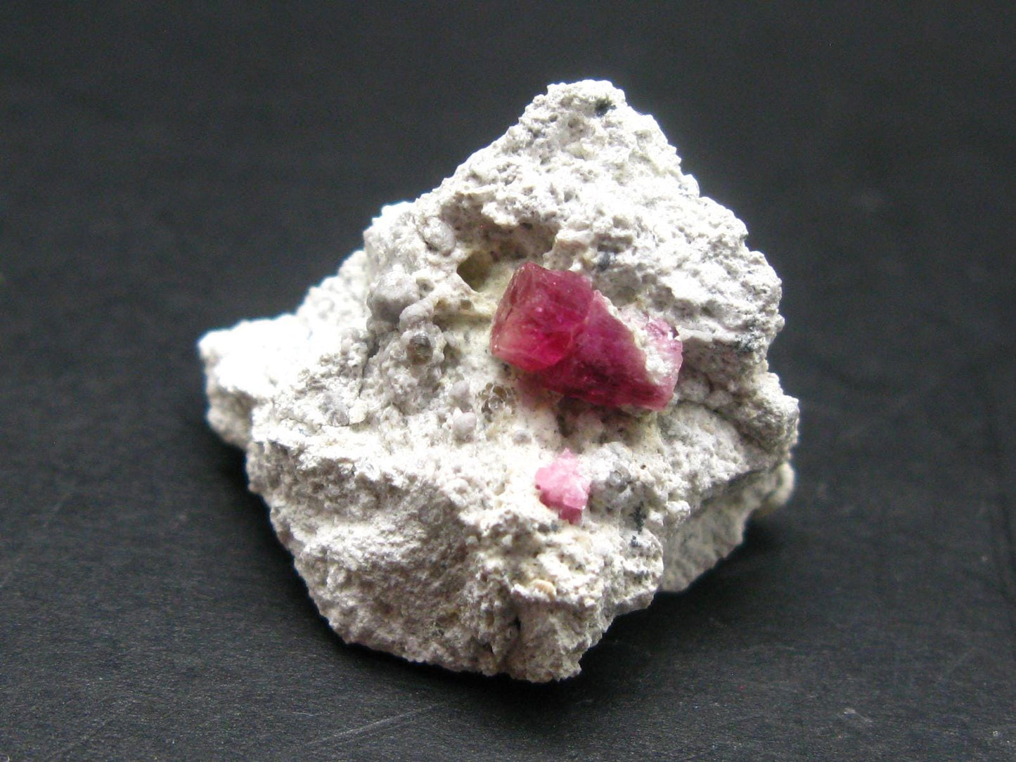 Rare Gem Bixbite Red Emerald Beryl Cluster From Utah USA - 1.2" - 6.32 Grams