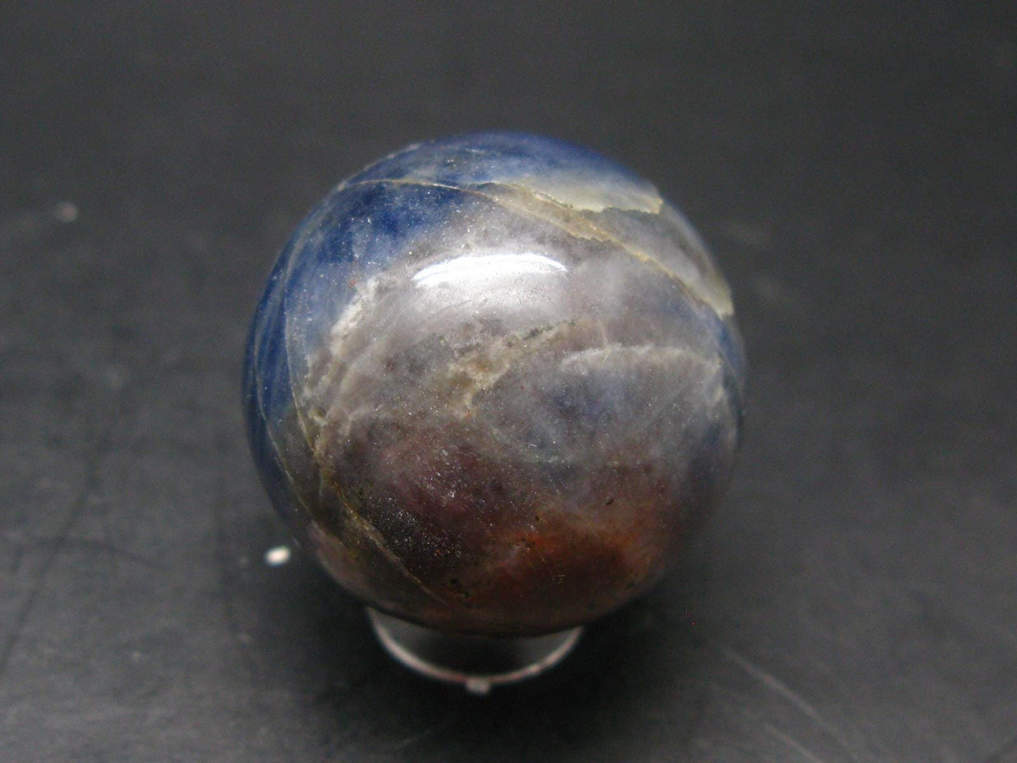 Genuine Sapphire Corundum Sphere Ball from India - 344.5 Carats - 1.3"